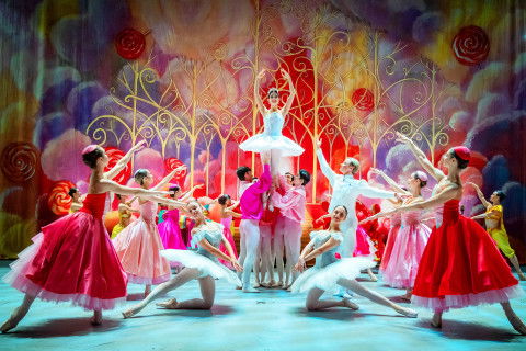 Ein Moment aus dem Nussknacker-Ballett.