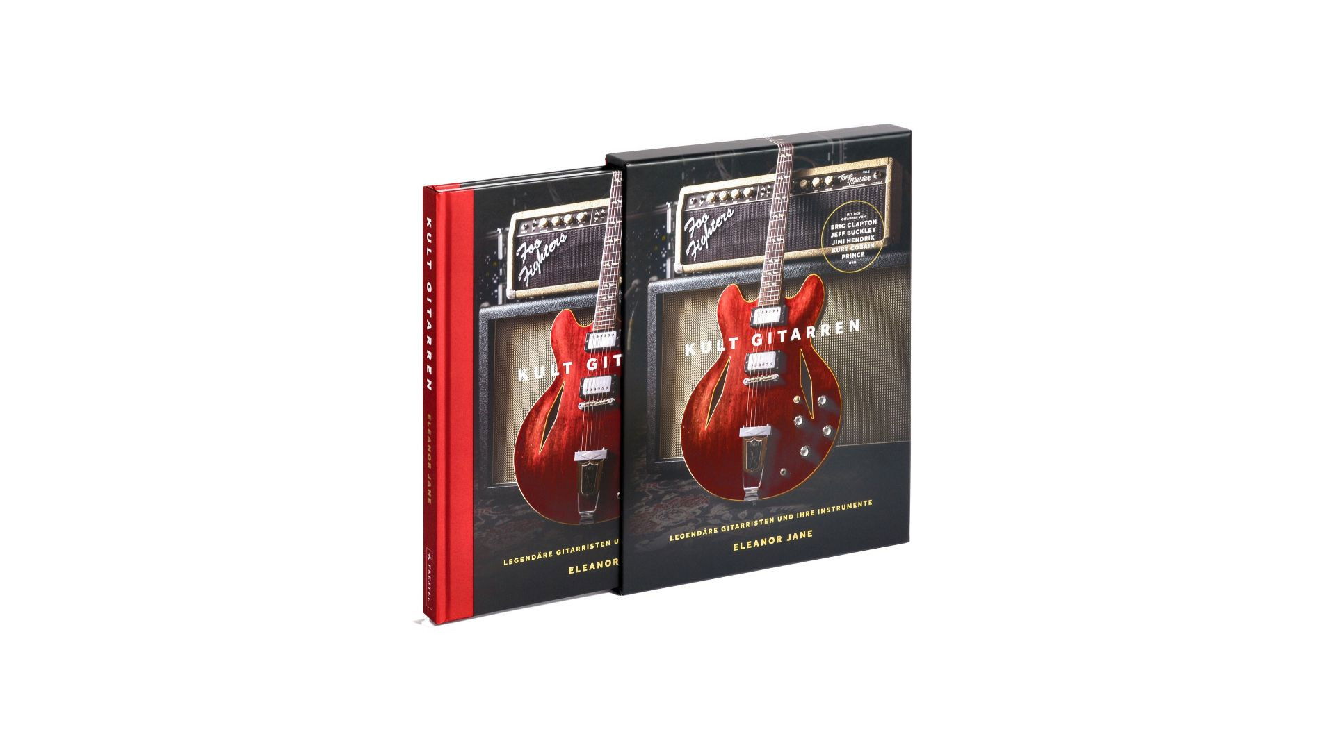 Das Buch „Kult-Gitarren – Legendäre Gitarristen und ihre Instrumente“